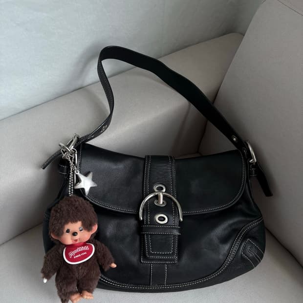 Coach black hobo bag🖤