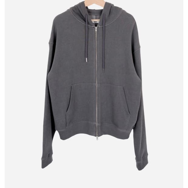 suah pigment hoodie zip up 후드집업