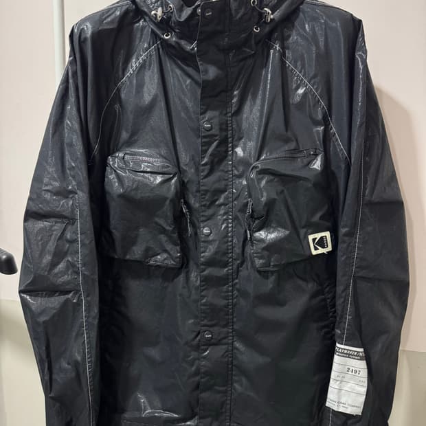 코닥 디지털 레인보우 포켓 후드자켓 