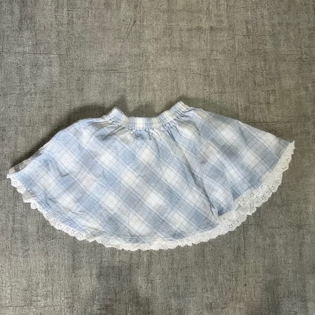 일본빈티지 하구미모리걸 달천깔페어리 레이어드스커트