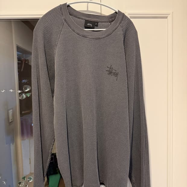 스투시 와플 롱슬리브 XL