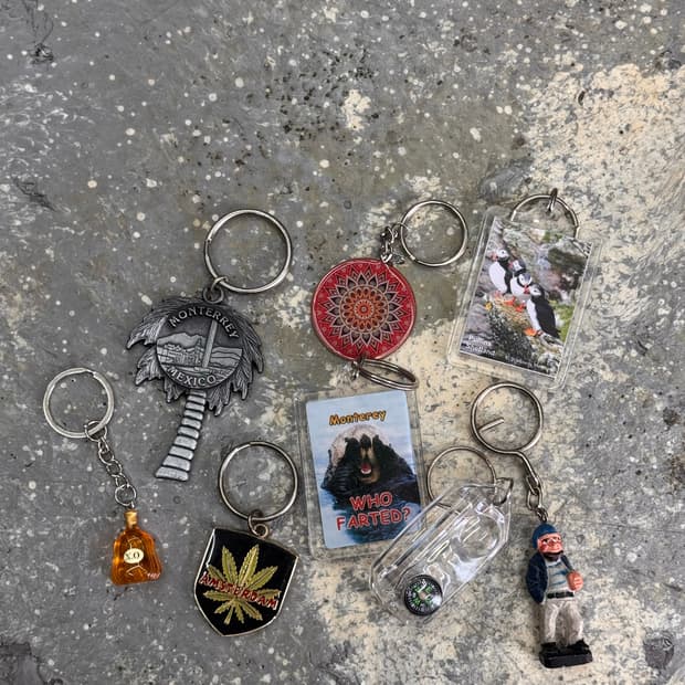 빈티지 키링 일괄 처분 