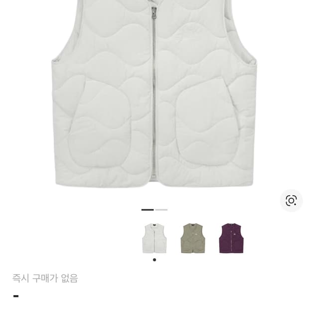 스투시 리사이클드 나일론 라이너 베스트 본