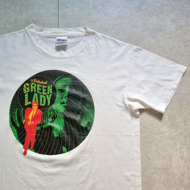 90s USA The Diabolical Green Lady L sz