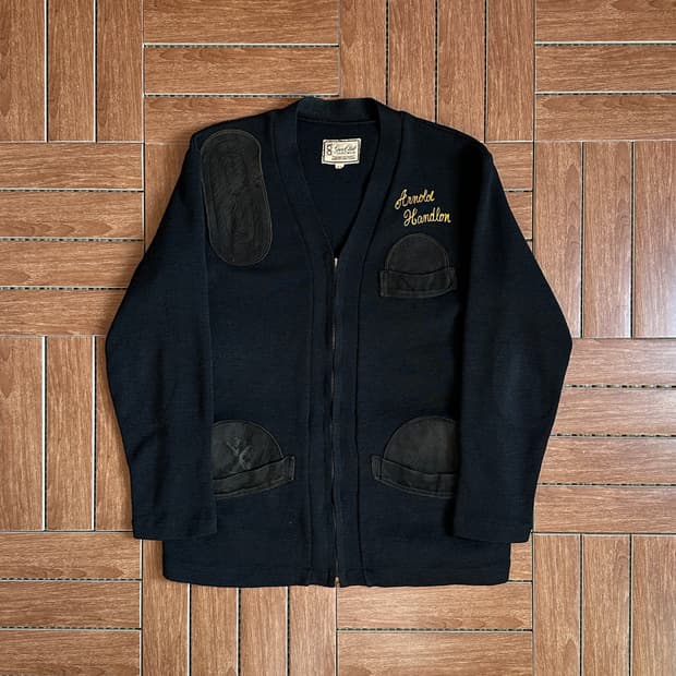 50‘s Gun club vintage shooting cardigan