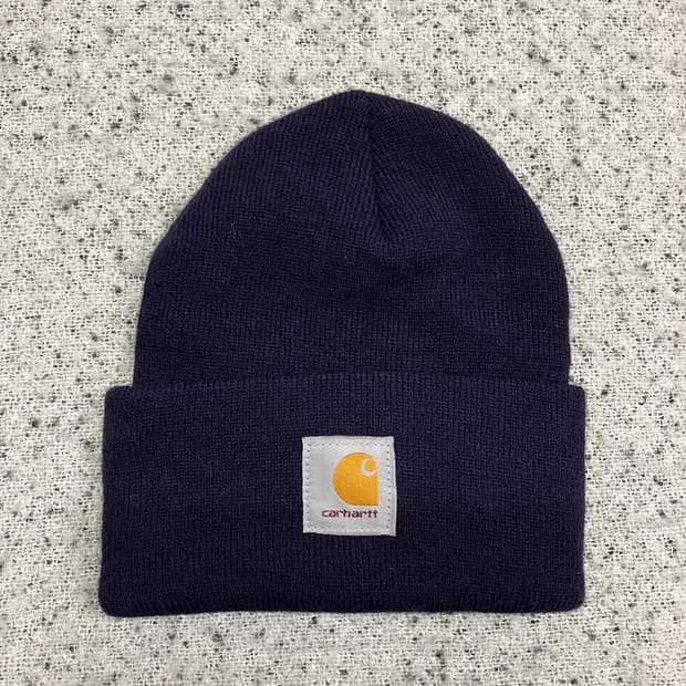 N67 칼하트 비니 네이비