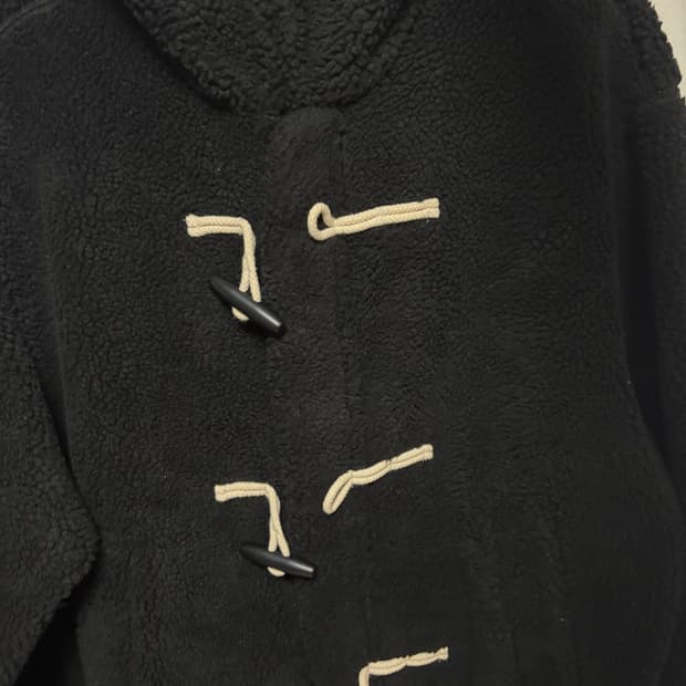 더블 플리스 점퍼 