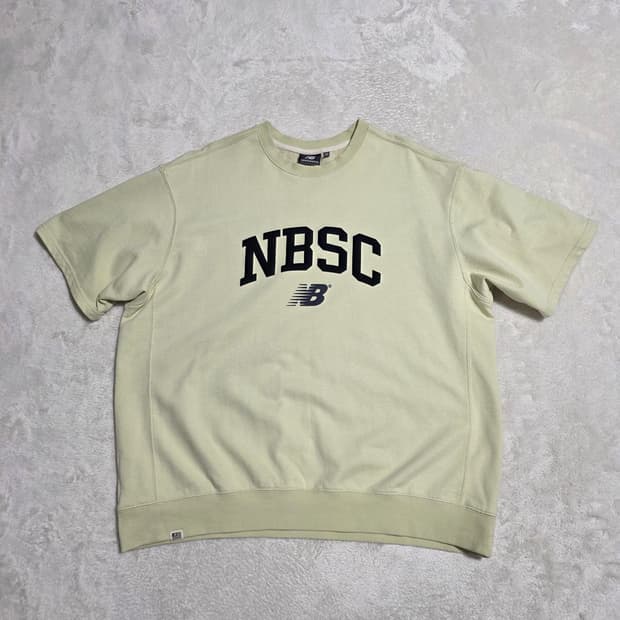 (XXL)뉴발란스 반팔 맨투맨