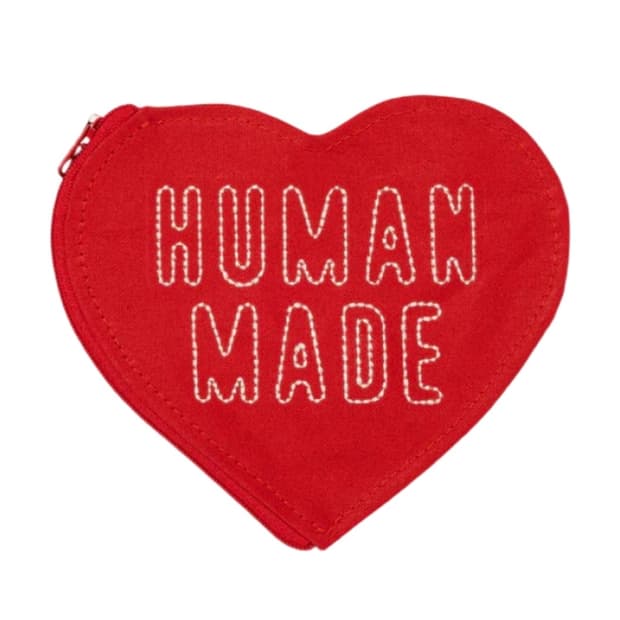 휴먼메이드 하트 파우치 동전지갑