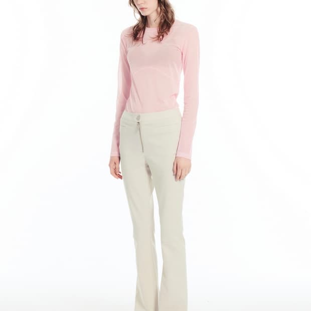 세릭 CERRIC front zipper slim pants(2size)