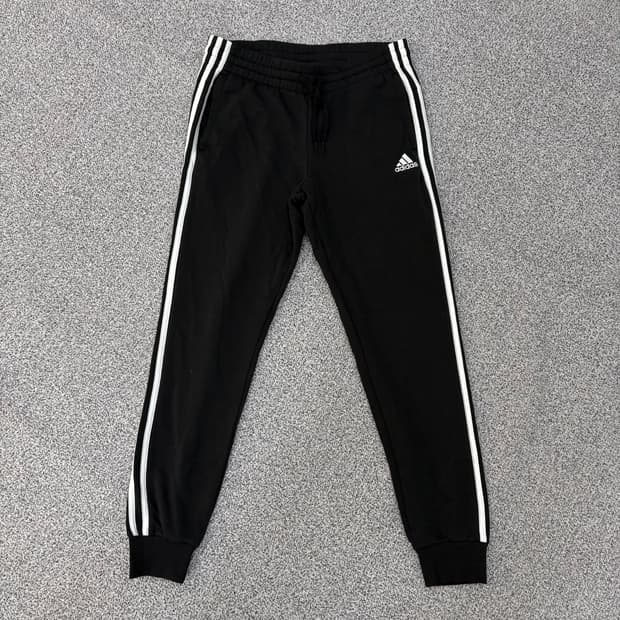 M 아디다스 조거 에센셜 삼선 추리닝바지 0310J