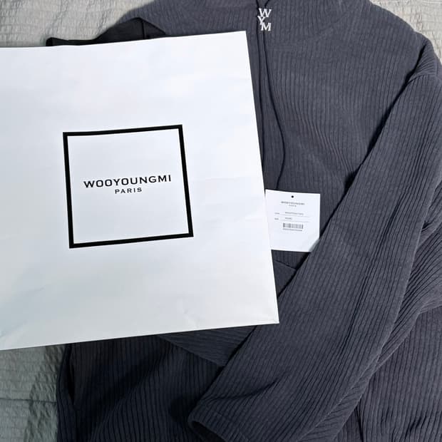 25fw 우영미 코듀로이후드 46사이즈