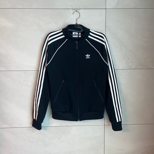 아디다스 파이어버드 슈퍼스타 져지 블랙 [XS]