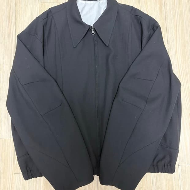 쿠어 울 블루종 (블랙) L