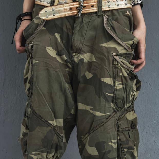 Camo Cargo Shorts