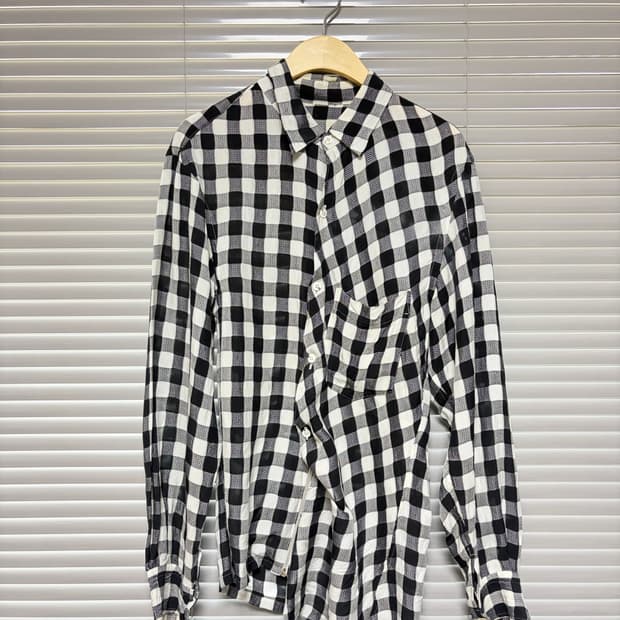 Tricot Comme des garcons check shirt