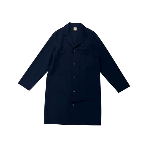 간류 꼼데가르송 코튼 워크 코트