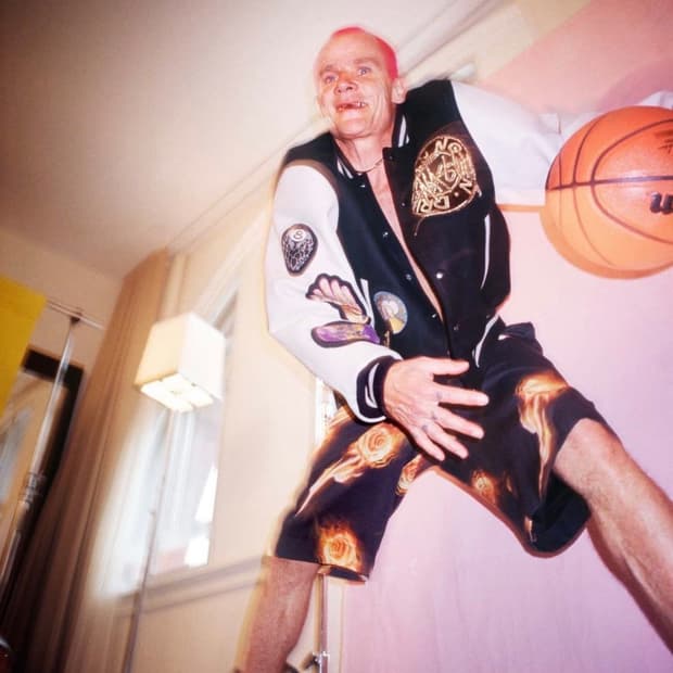 스투시 x 드리스 반 노튼 바시티 자켓 블랙 S