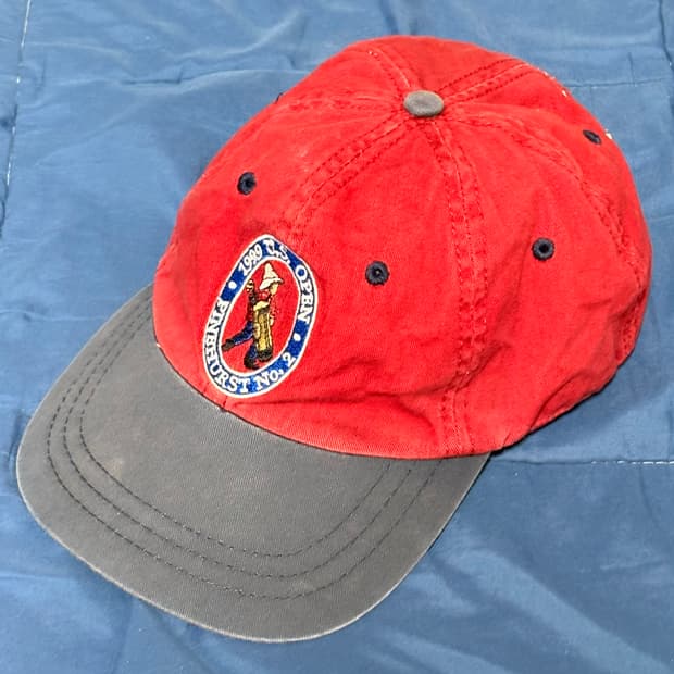 99's 아메리칸 레드 골프 캡 