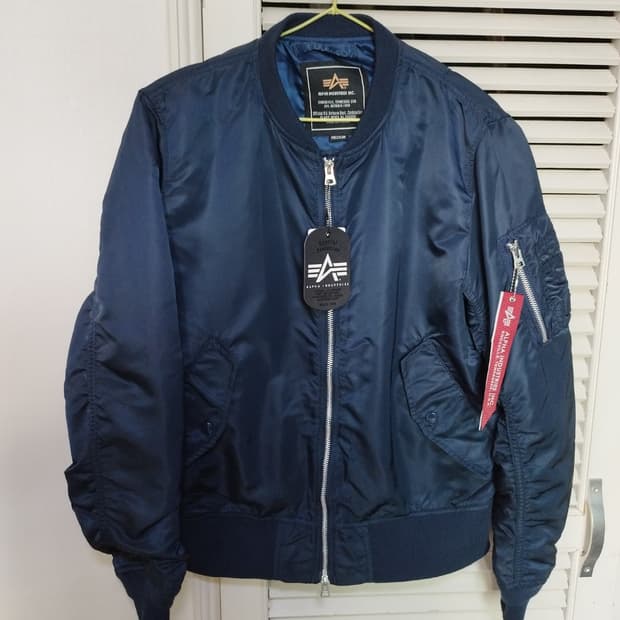 미디움 알파인더스트리 재팬 ma-1 자켓