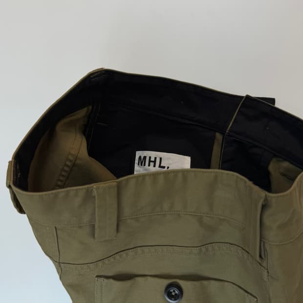 MHL 마가렛호웰 코튼 팬츠 