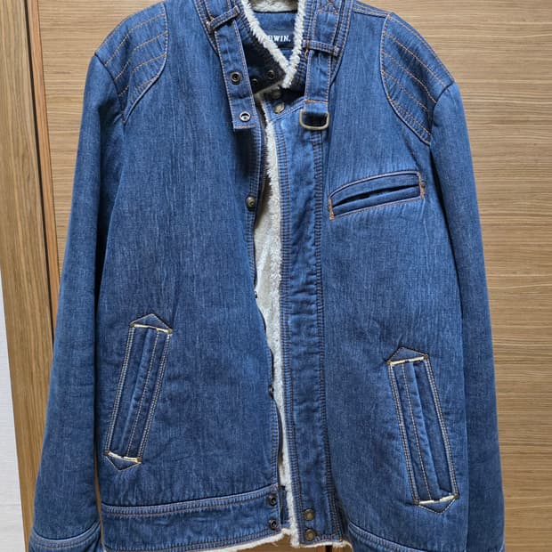 Edwin 퍼데님자켓