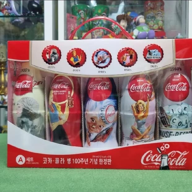 코카콜라 100주년 한정판 세트