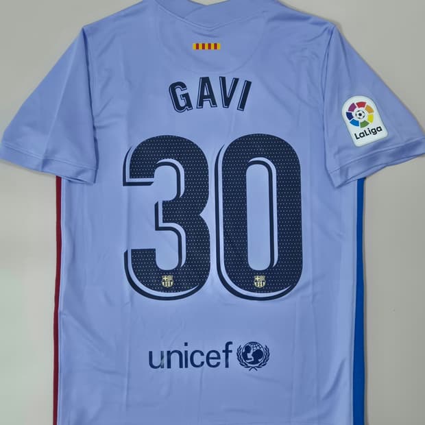 21-22 바르셀로나 어웨이 가비 유니폼 M