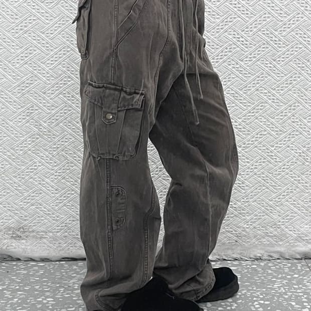 R&G 재팬 빈티지 멀티포켓 그런지 카고팬츠 L C07394