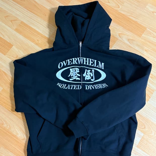 압도 빅로고후드M 헤비테리 M