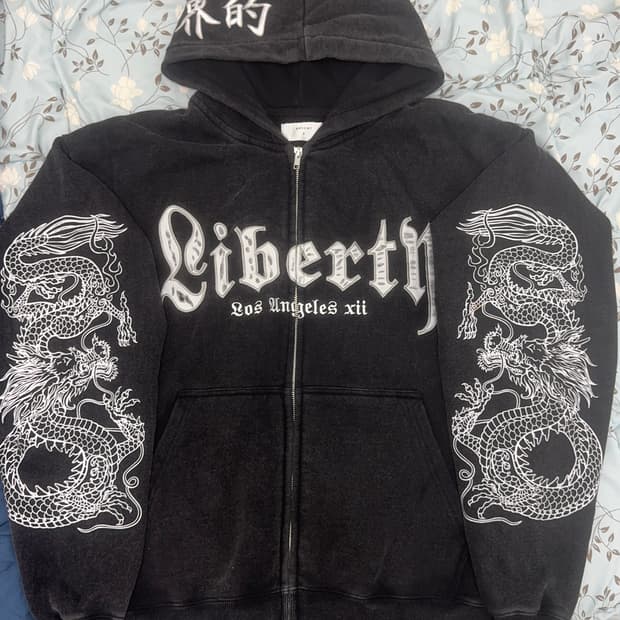 일본빈티지 이레즈미? 후드집업