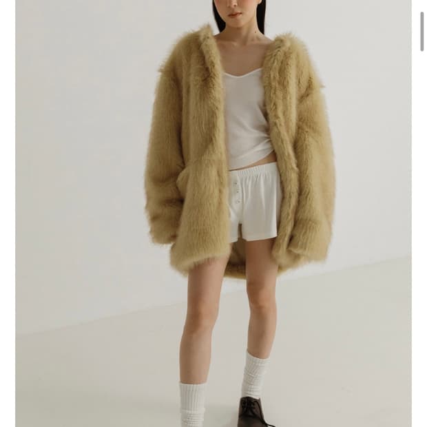 플리즈프로젝트 미들 퍼 자켓