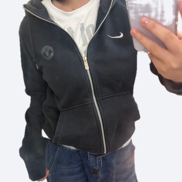 🖤나이키 맨유 박지성 블랙 후드집업🖤