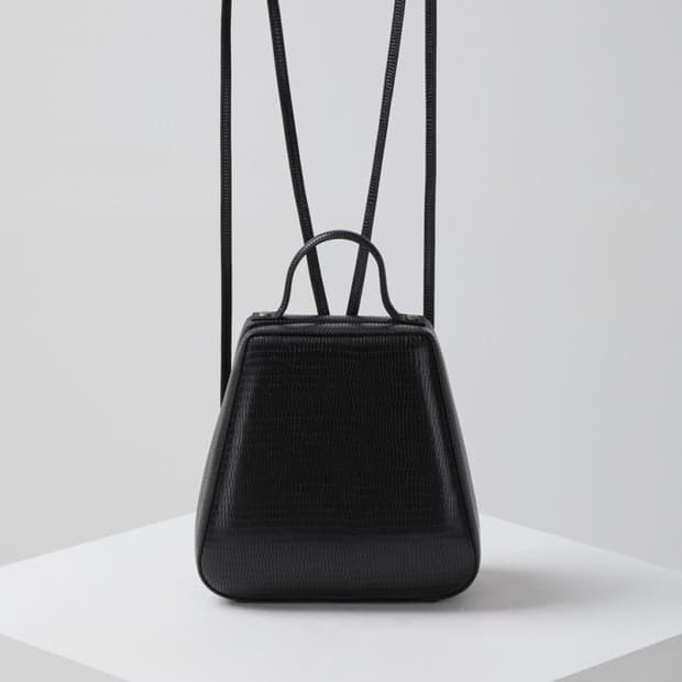 아카이브앱크 쉘틴백 리자드블랙