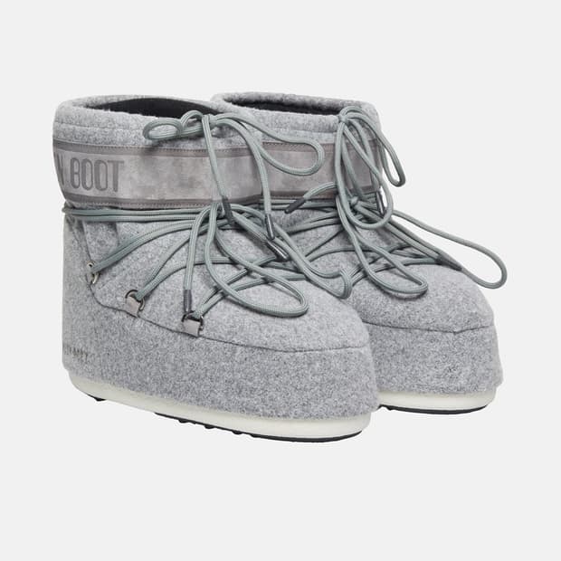 문부츠 펠트 로우 그레이 36-38사이즈