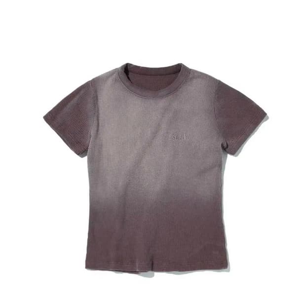 스웨이드 Washed Thermal Logo Tee