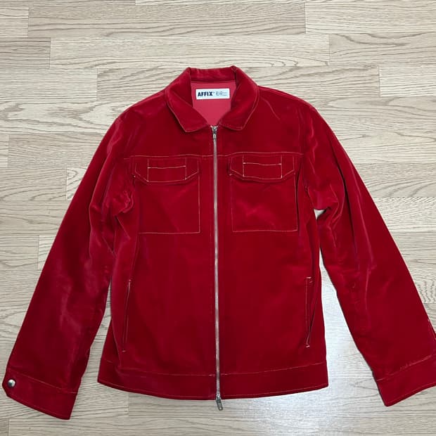 아픽스 벨벳 자켓 M