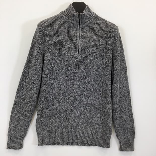 ck 캘빈클라인 코튼 하프집업니트 L 