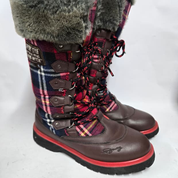 FUBU 여성 털 부츠 230mm