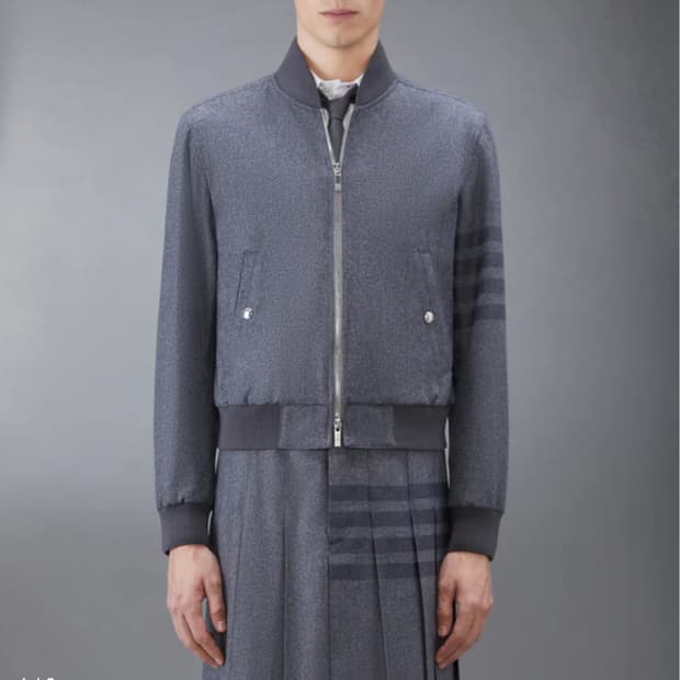 Thom browne Knit blouson jacket