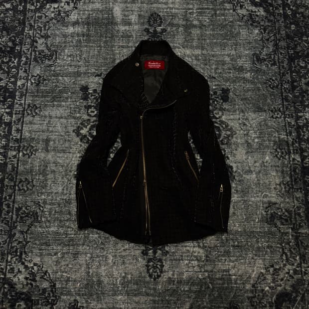 Tornado mart 00s velour rider jacket