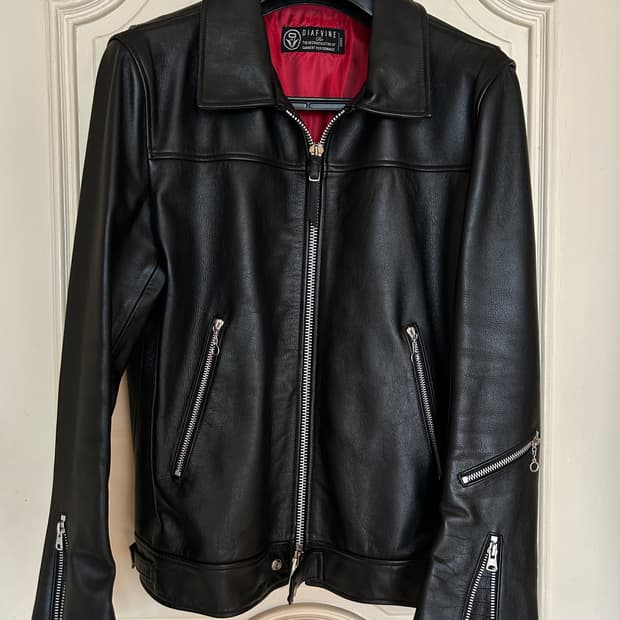 디아프바인 스티어하이드 싱글 라이더자켓