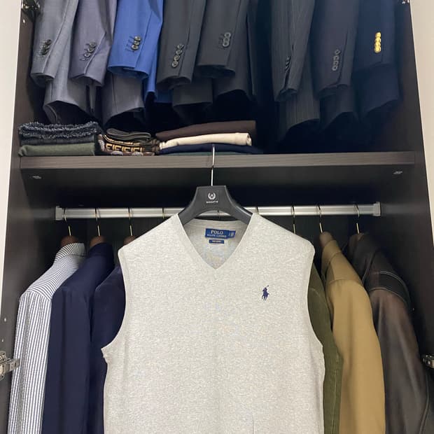 폴로 랄프로렌 피마코튼 그레이 베스트(S / 95)