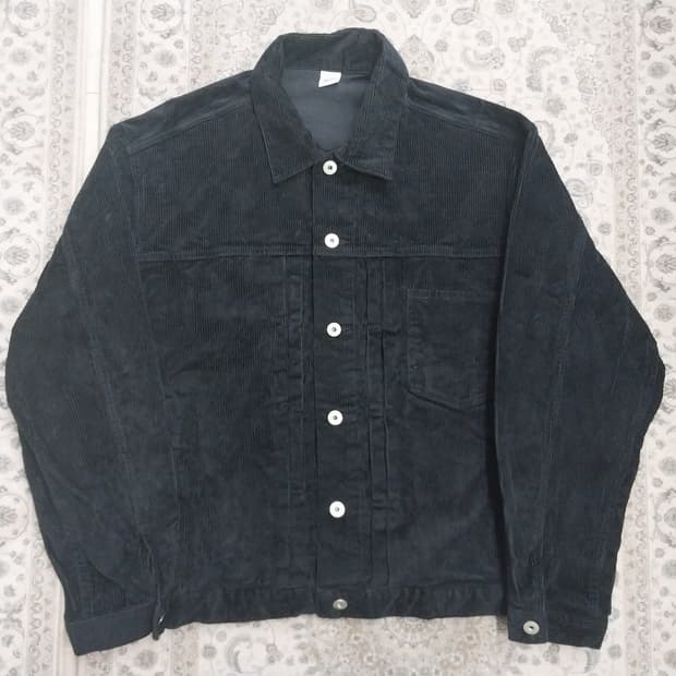 파르티멘토 진네이비 코듀로이 자켓 L