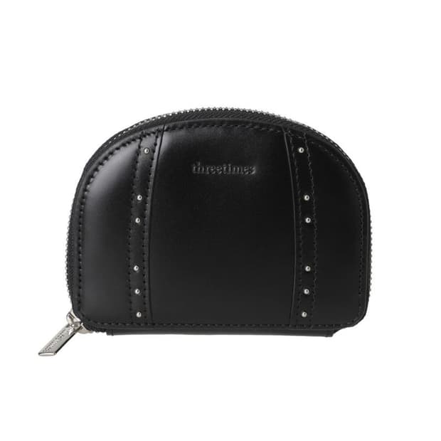 쓰리타임즈 classic stud wallet