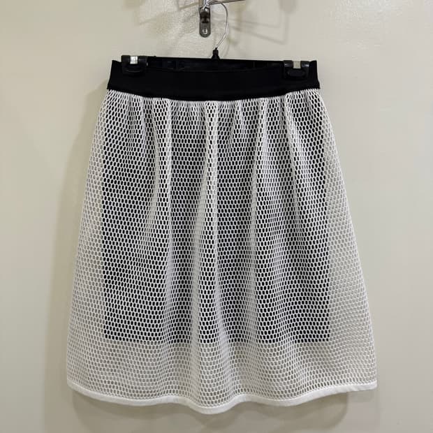 럭키슈에뜨 그물 치마 스커트 정품