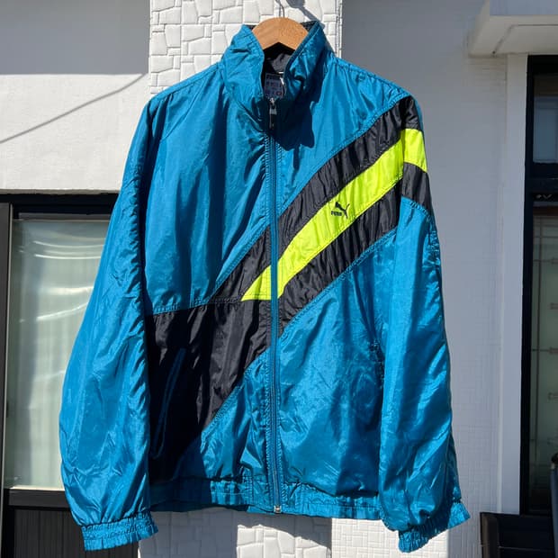 90s USA 빈티지 퓨마 바람막이