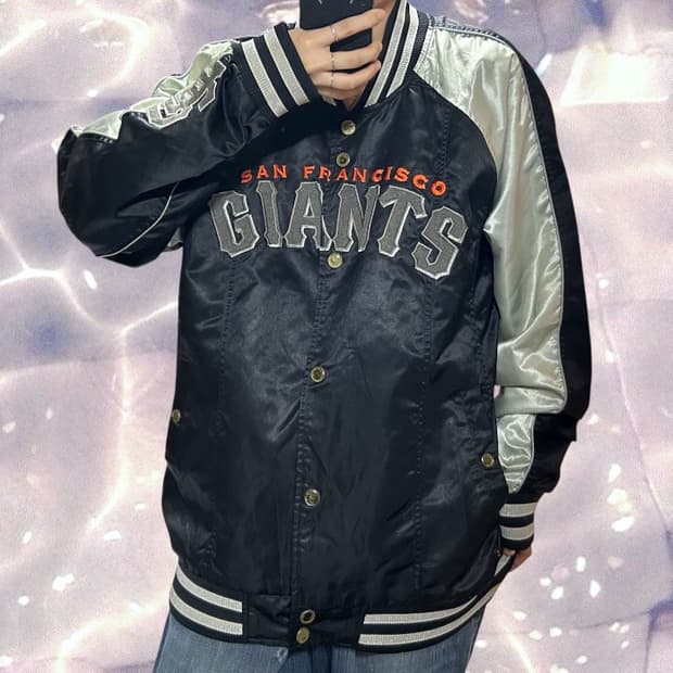 MLB 샌프란시스코 자이언츠 스타디움 바시티 자켓 점퍼 야구잠바 105