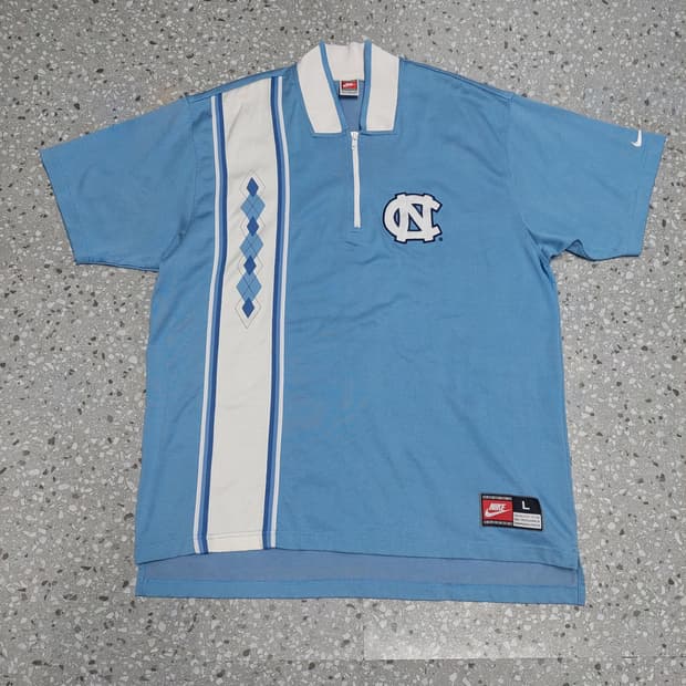 90s Vintage Nike North Carolrina 슈팅 져지