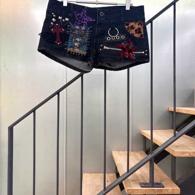 빈티지 커스텀 숏팬츠